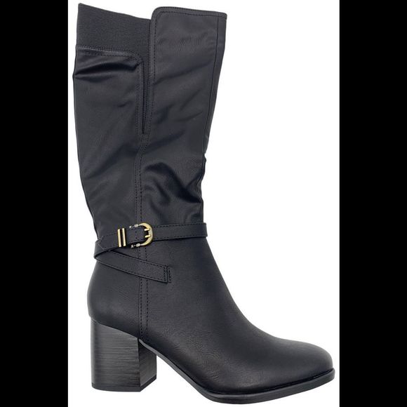 Soul Naturalizer Women's Uptown Medium Calf Knee High Boot Black - Medium - Picture 1 of 2